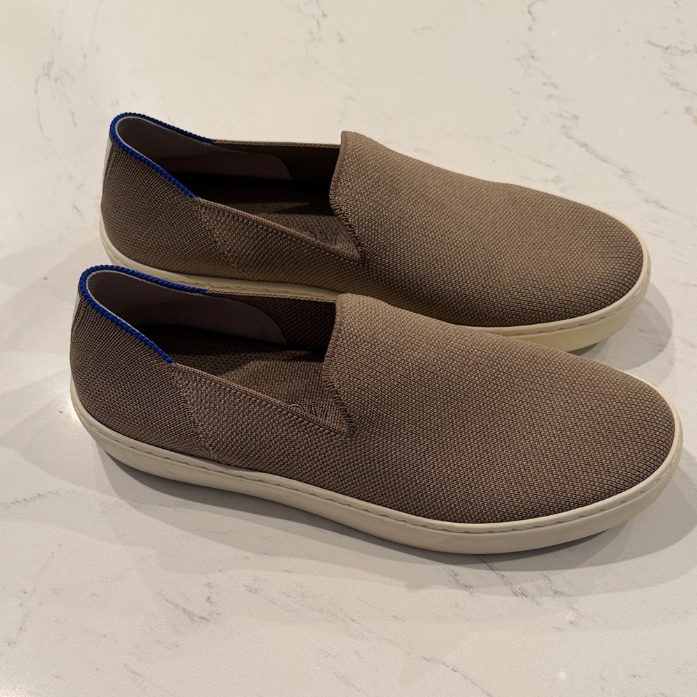Rothy's Women’s Slip-On Sneaker in color Latte - Picture 5 of 8